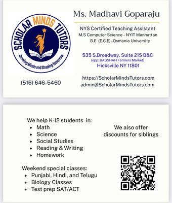 Scholar Minds Tutors