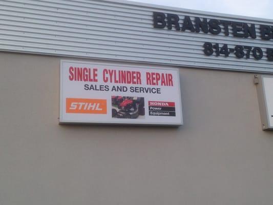 Our sign is visible from US 101 near Holly and Brittan in San Carlos