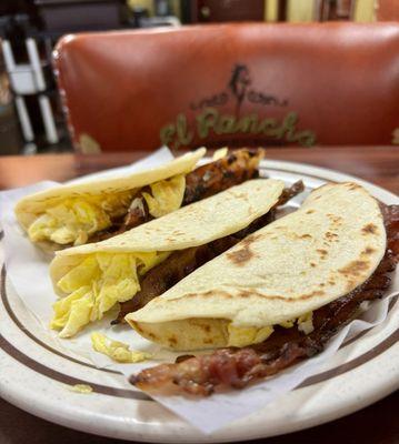 Breakfast Taco Deal. Good quality and good price.