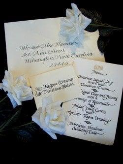 Calligraphy by Katherine