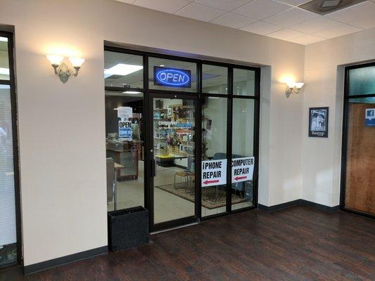 Interior Entrance to Computer Literate