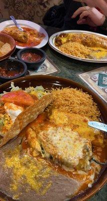 Chile Relleno Combo!! 100/10