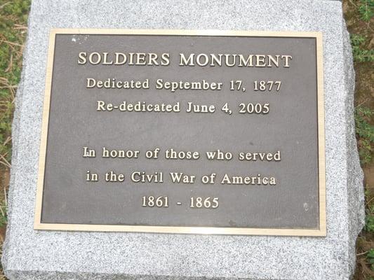 Manchester Soldier's Monument
