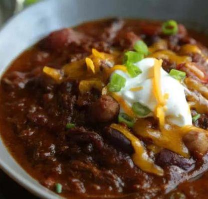 Delicious Brisket chili
