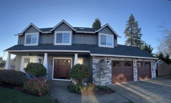 Soft roof / house wash and gutter cleaning was exceptionally done by PGC .  Thanks Dan and Elena !