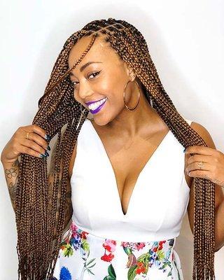 Knotless braids
