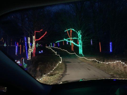 Bethlehem hills christmas light park