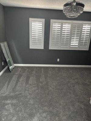 Install new chandelier and new paint