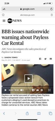 Payless Car Rental