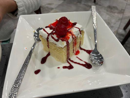 Tres leches cake