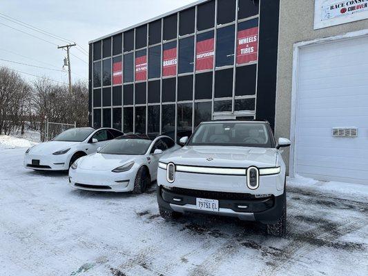 Rivian services available.