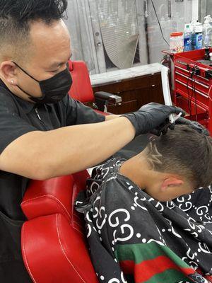 Highly recommended come see Tim's barbershop quick and amazing Thanks brother Tim