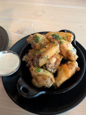 Wings, add sauce for a $1