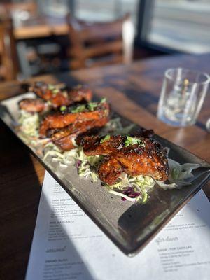 Asian Fried Sticky Ribs.