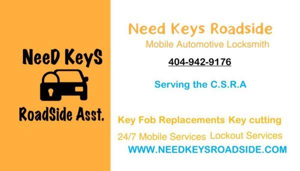 Need Keys Roadside