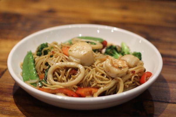 Seafood noodles