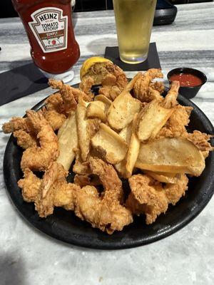 The fried shrimp was amazing!