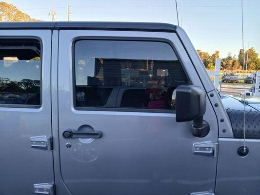 Jeep life Window Tint