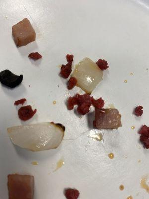 That ain't real bacon. Why is it HOT PINK?