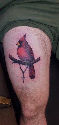 Color tattoo done at @old_tradition_parlor Northeast El paso texas