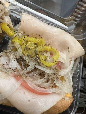 Flippin Turkey Hoagie