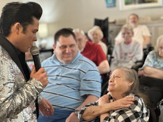 Elvis Presley impersonator