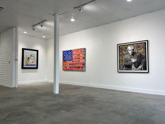 Bold pop art from Nelson de la Nuez and a Lost Warhol by Karen Bystedt and Ralph Ziman