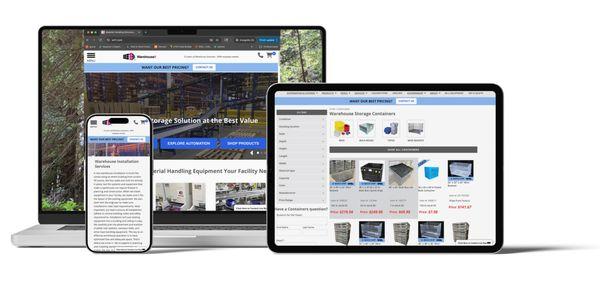 Warehouse1 (Kansas City, MO) ecommerce website design & build