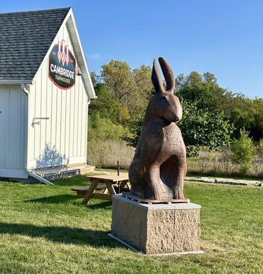 Midwest Firefest 2025 statue