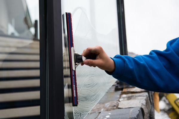 Professional window cleaning services