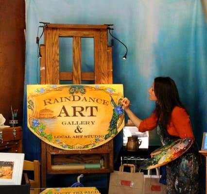 Local RainDance Art Gallery Artist Porschia Denning