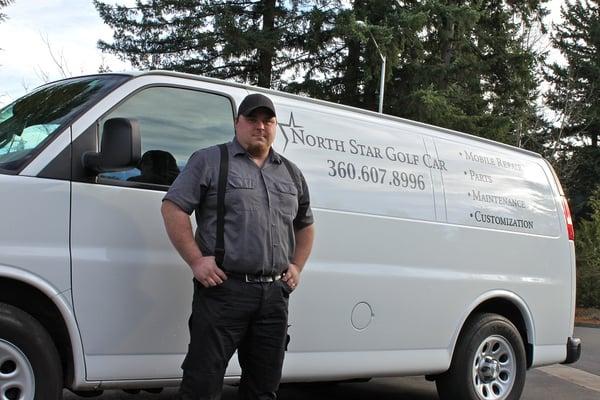 Your MOBILE Golf Cart repair specialist!