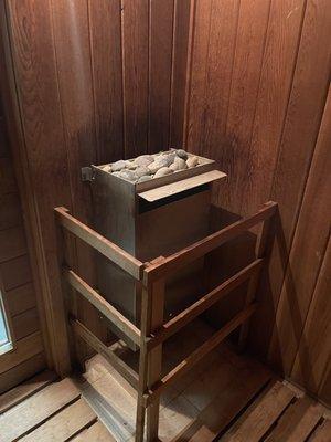 Dry sauna