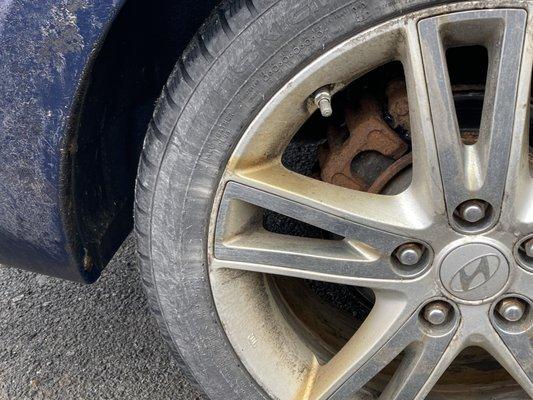 3 (?) rusty calipers in 12 months