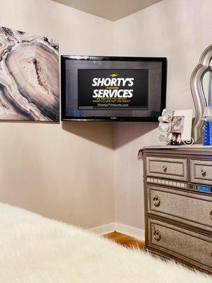 Corner Tv mount