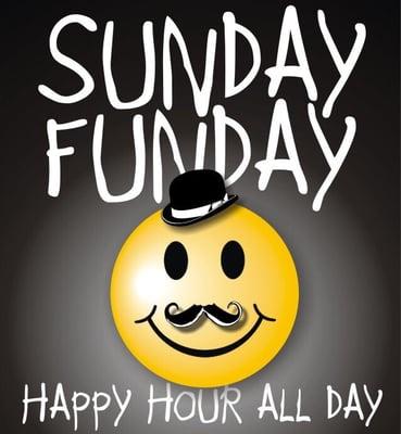 All Day Happy Hour on Sundays!