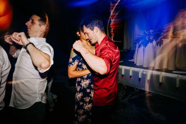 reception dancing