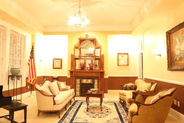 Living Room of The Pinney House
