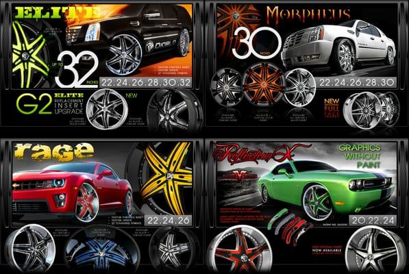 We Carry and Special Order Diablo Wheels.