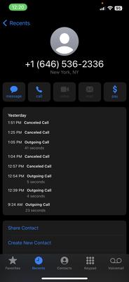 Called multiple times to get order status on 3/29.