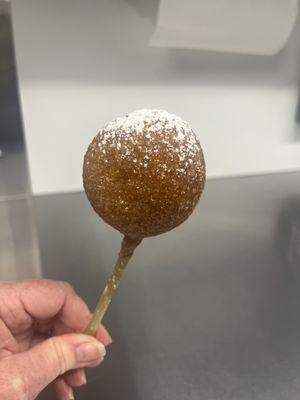 Deep fried Oreo with powdered sugar