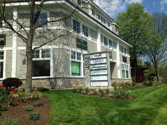 Atlantic Home Loans new location in Westport. Above the Huntington Learning Center
