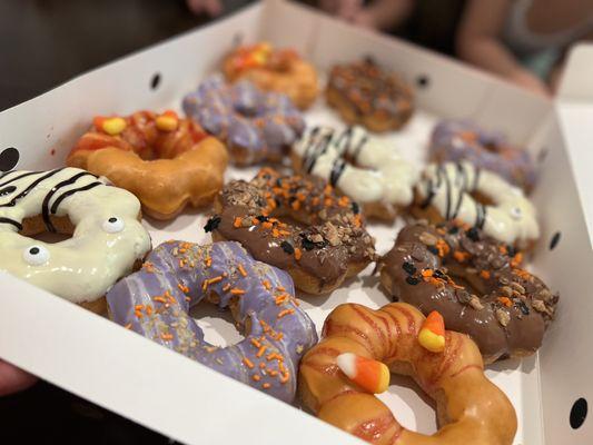 Halloween themed donuts