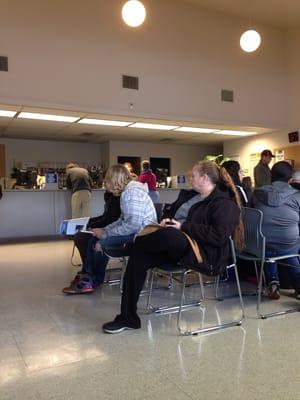 Usually fast but Friday it gets swamped! :O