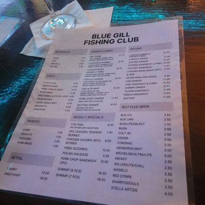 Blue Gill Fishing Club