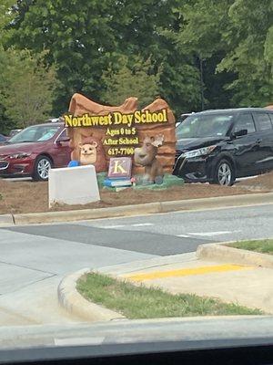 Northwest Day school sign