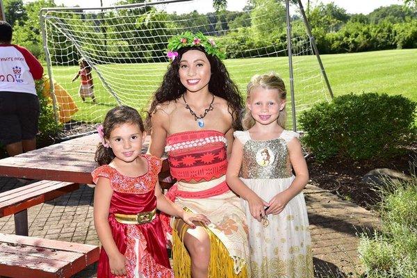 Moana and friends from The Party Fairy LLC