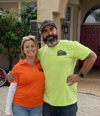 Derek and Amanda Erskin aka "Boss man and Boss lady"