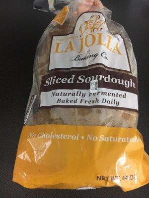Bread packaging for sliced sourdough bread