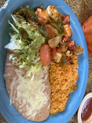 Seafood Fajitas